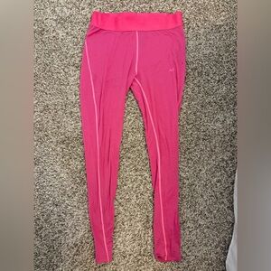 Kari Traa 100% pink wool leggings, size L